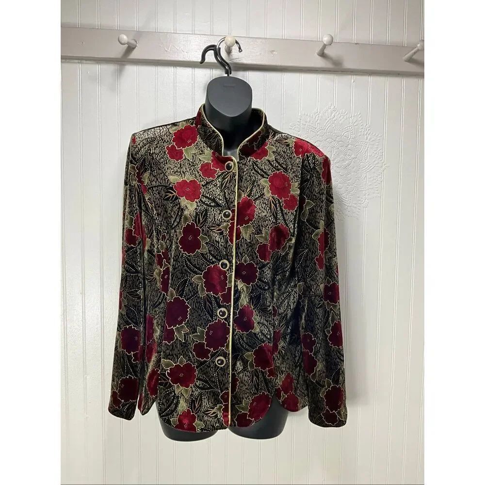 VINTAGE R&K Evening Velvet Blazer
